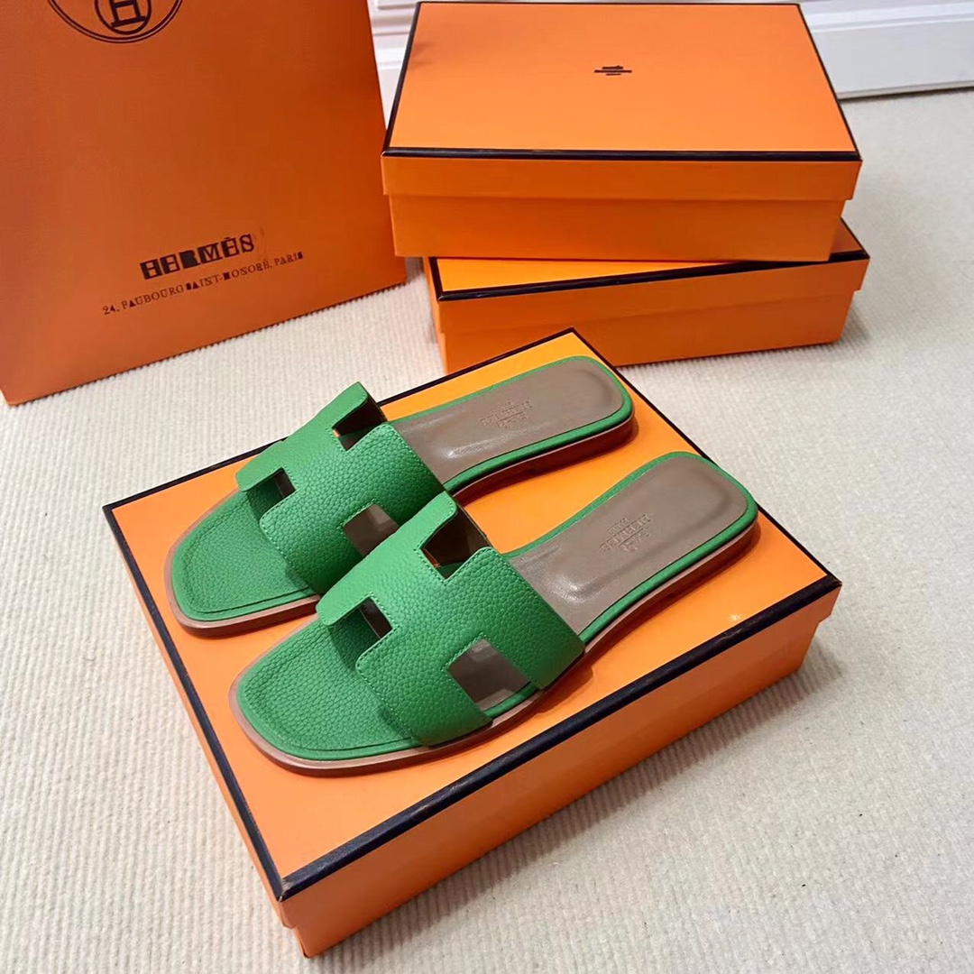 에르메스 올수공 오란 슬리퍼 샌들 앱송 75